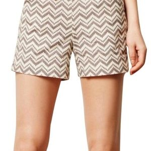 Anthropologie Cartonnier Melisma Chevron Shorts